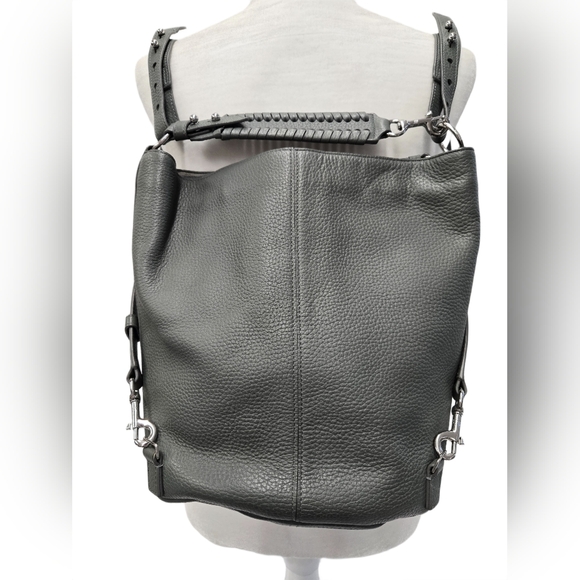 All Saints Fetch Leather Backpack